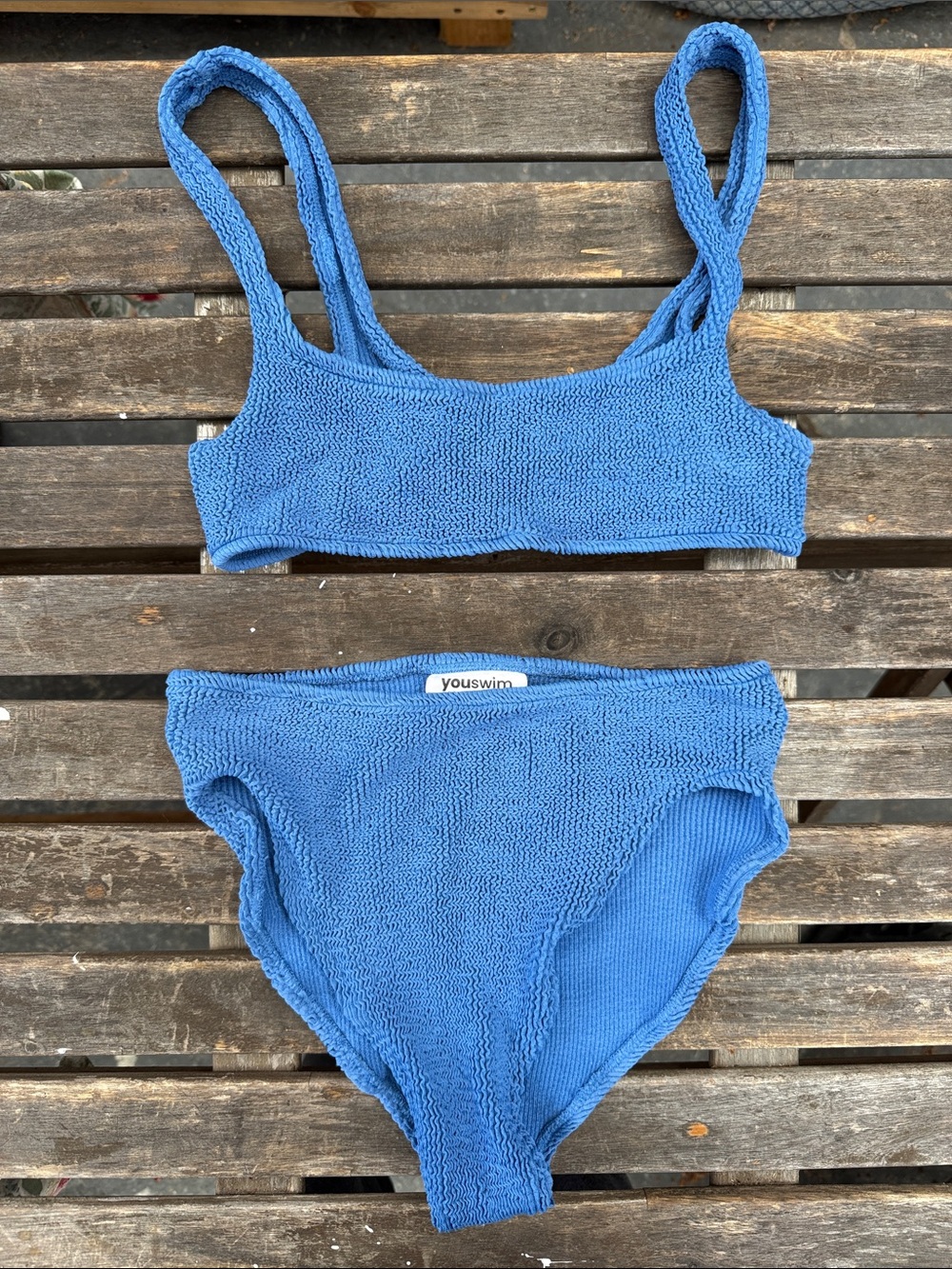 Youswim Aplomb High Waist Indigo Two Piece (Stretch 1) - Picture 4 of 8